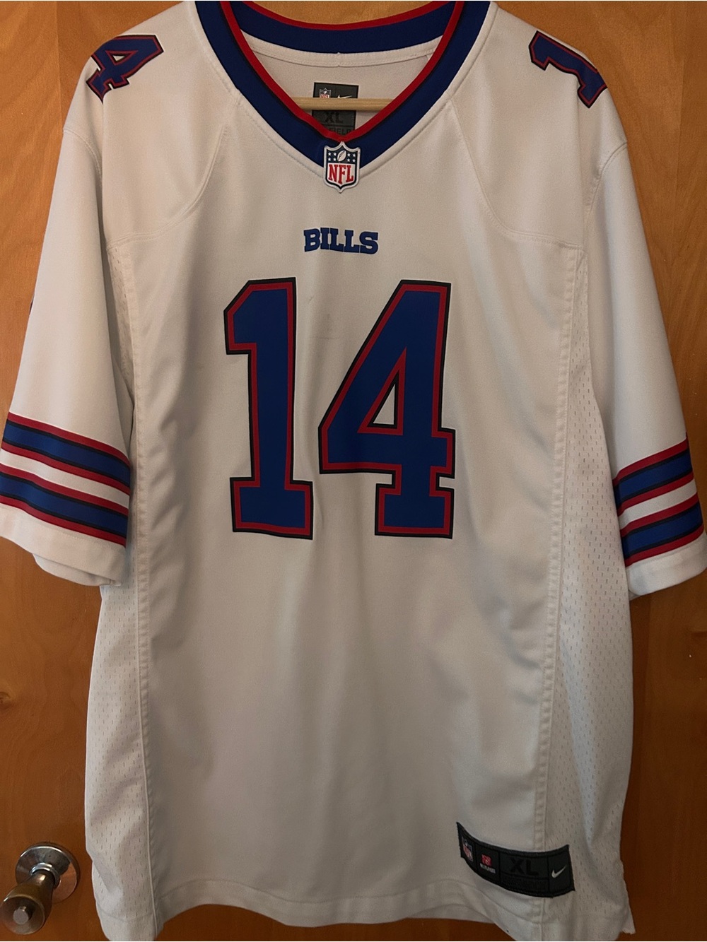 Buffalo Bills Diggs #14 White Nike NFL Jersey